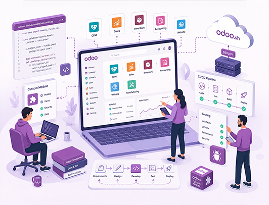 Integrated business processes on one platform