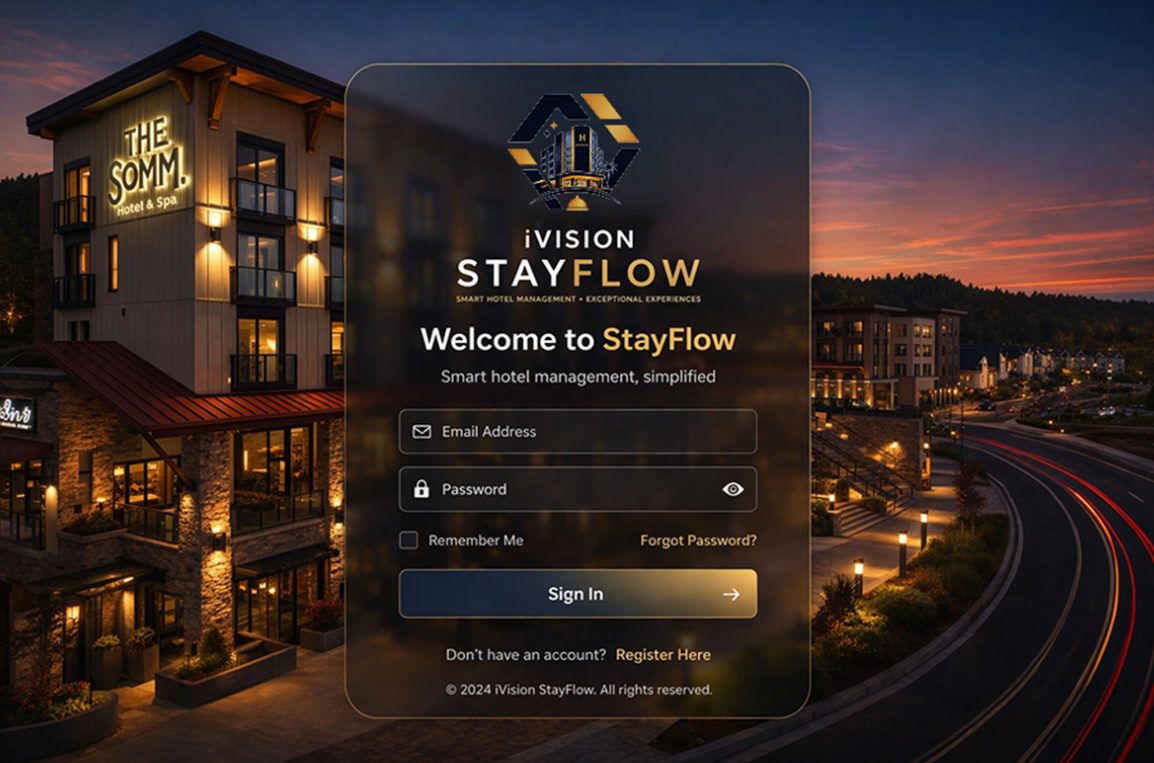 The StayFlow sign-in screen